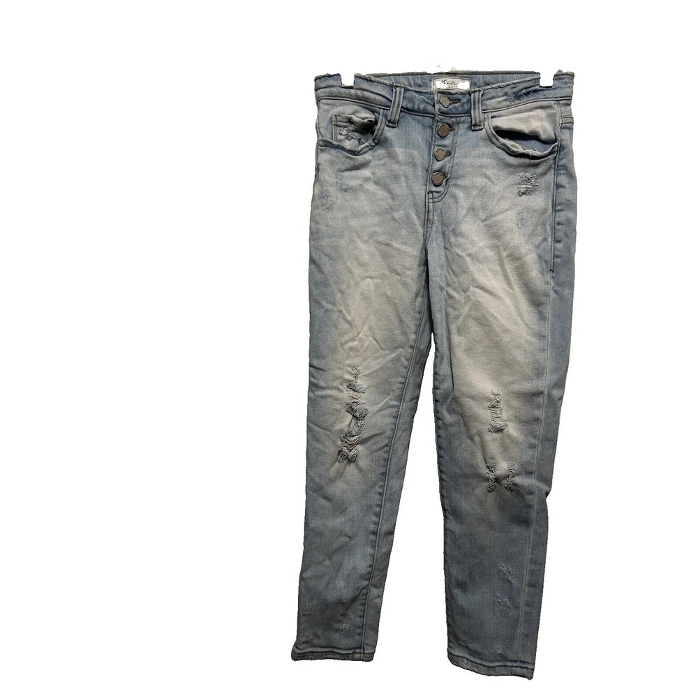 KanCan Signature Kurvy Jeans Womens‎ Size 27 Mid Rise Ankle Skinny Light Wash